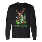 Reindeer Happy Rapid I Christmas Langarmshirts