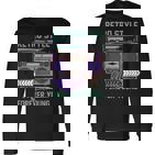 Retro Style Music Forever Young Radio Cassette S Langarmshirts