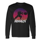 Retrointage Hadouken Fighter Langarmshirts