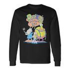 Rocko's Modern Life Group Shot Best Friends Classic Logo Langarmshirts