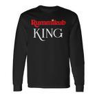 Rummikub King Logo With Royal Crown Langarmshirts