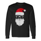 Santa Claus Cool Christmas Christmas Santa Langarmshirts