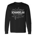 Schandelah New York Berlin Schandelah Meine Hauptstadt Langarmshirts