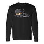 Sleeping Ninja I Ninja Children's Langarmshirts