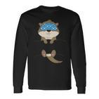 Sleeping Otter Official Otter Sleep Langarmshirts