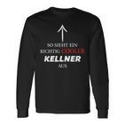 So Sieht Ein Richtig Cooler Waiter Out Langarmshirts