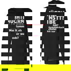 Sober Into Bed Langarmshirts
