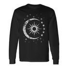 Sonne Mond Und Sterne Langarmshirts