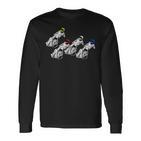 Speedway Racing Motorcycle Racing Langarmshirts