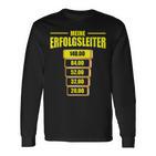 Spielothek Spielhalle Risikoleiter Meine Erfolgsleiter Langarmshirts