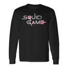 Squid Game Logo Langarmshirts