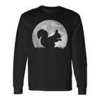 Squirrel Moon Langarmshirts