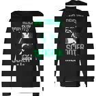 Stunt Scooter Roller Tretroller Spruch Jungen Langarmshirts