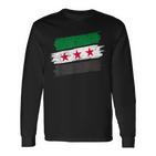 Syria Flag Syria Flag Langarmshirts