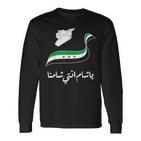 Syria Syria Map Free Syria Flag Syria Langarmshirts