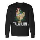 Talahuhn Christmas Hat Talahon Trendword Merry Christmas Langarmshirts