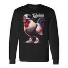 Talahuhn Talahon Saying Meme German Rap Outfit Langarmshirts