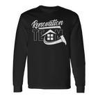 Team Renovation Diy Restoration Renovation S Langarmshirts