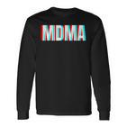 Techno Rave And Festival Celebration Mdma Langarmshirts