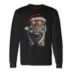 Tiger Christmas Langarmshirts