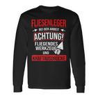 Tiling Bei Der Arbeiter Langarmshirts