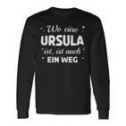 Ursula Name Saying For Proud Ursulas Langarmshirts