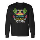 Viva La Siesta Cinco De Mayo Mexican Langarmshirts