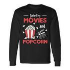 Von Films And Popcorn Cinema Evening Langarmshirts