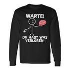 Warte Du Hast Waserloren Lustiger Spruch Langarmshirts