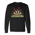 Washing Machine Darts Classic Dart Player Dart Game Dart Langarmshirts