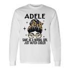 Adele Costume Cute Definition Personalised Name Adele Gray Langarmshirts