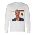 Alice Wird Gut Weidel 2025 Make Germany Great Again Blue Langarmshirts