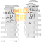 Alles Ist Gut Solange Du Wild Bist Orange Hooded Jacket Langarmshirts