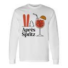 Après Spritz X Aperölchen Spritz & Skifahren Skifahrer Ski Langarmshirts