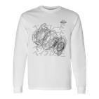 Beyblade Schematic Bey B&W Langarmshirts