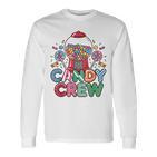 Candy Crew Colourful Candy Land Fun Candy Squad Langarmshirts