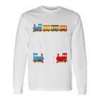 Children's 4Th Birthday Train 4 Years Boys Langarmshirts