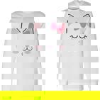 Children's Cat Face Cat Fancy Dress Costume Cat Langarmshirts