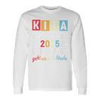 Children's Kita Leavers 2025 School Child First Day Langarmshirts