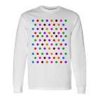 Colourful With Polka Dots S Langarmshirts