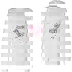 Confetti In Heart Carnival Confetti Costume Outfit Langarmshirts