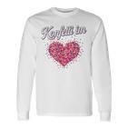 Confetti In The Heart Fancy Dress Carnival Confetti Costume Langarmshirts