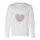 Confetti In The Heart Fancy Dress Carnival Confetti Costume Outfit Langarmshirts