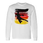 Cool Fan Outfit Jersey Team Sports Flag Handball Germany Langarmshirts