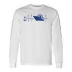 Cruise Ship Anchor Cruise S Langarmshirts