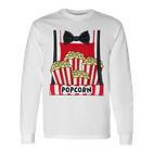 Cute Popcorn Seller Costume Langarmshirts