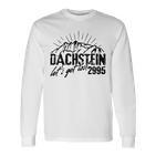 Dachstein Steiermark Austria Mountain Hiking Souvenir Langarmshirts