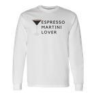 Espresso Martini Lover Statement Langarmshirts