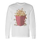 Fancy Dress & Carnival Retro Popcorn Costume Blue Langarmshirts