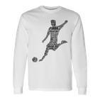 Footballer Football Children's Boys Langarmshirts